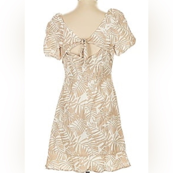 Loft Palm Print dress women’s  size 8 preowned but in great condition - Picture 15 of 16